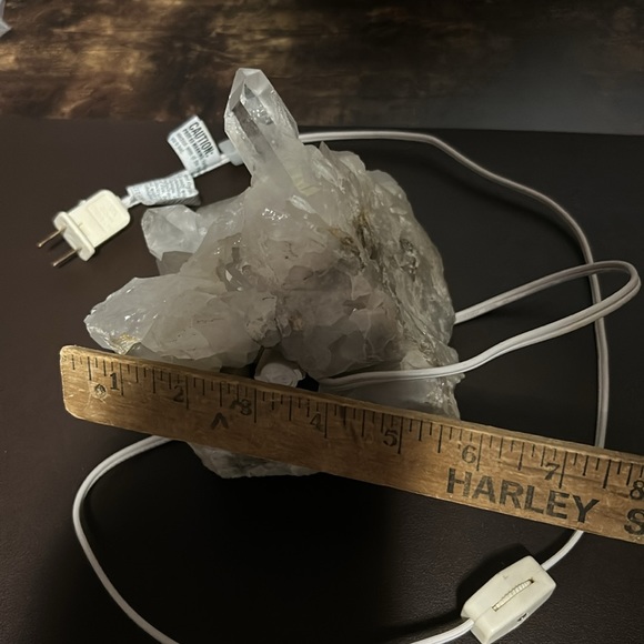 Vintage stunning white Quartz lamp light - Picture 4 of 14